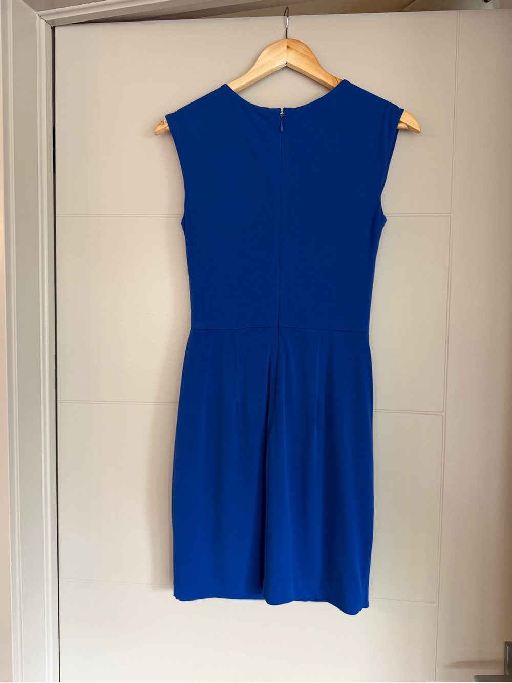 Le Château Cobalt Blue Ruched Cocktail Dress | Made in Canada | Size Small - Picture 3 of 7